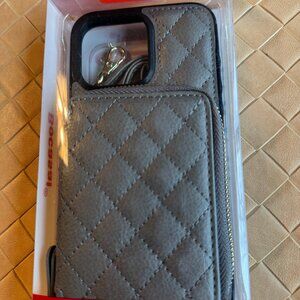 Bocasal iPhone15 Pro Max Wallet Case 6.7" New